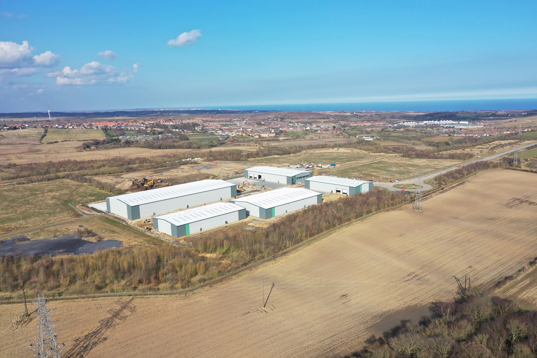 Jade Business Park phase one offers 155,000 sq ft of industrial space