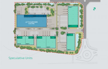 Jade Business Park Site plan 2020