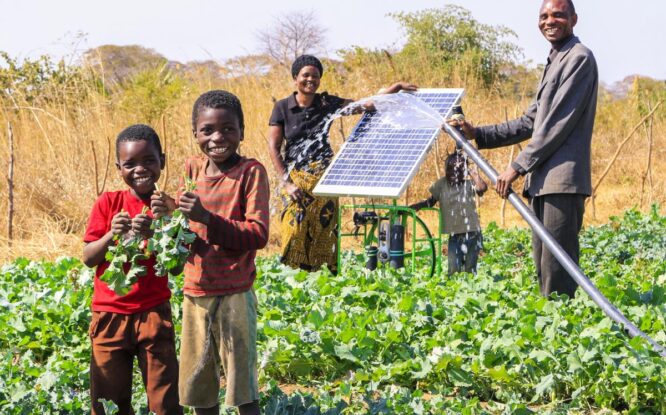 Power Roll which has developed a flexible solar panel film has teamed up with an Indian company making solar irrigation pumps for remote communities